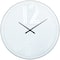 28" Multicolored Glass LED Decorative Wall Clock with Black Clocks Hands & White Numbers